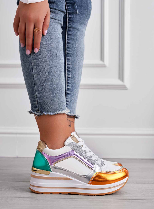 SALEM - Sneakers a più colori con inserti glitter