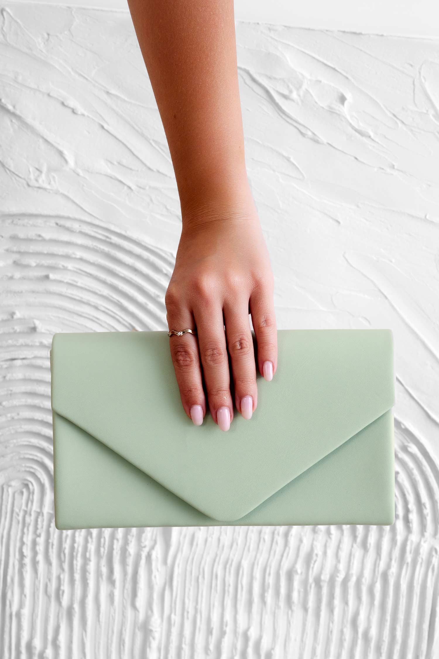 Pochette B205 vert pastel