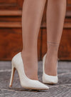 KAREN - Decolletè beige Alexoo con tacco alto
