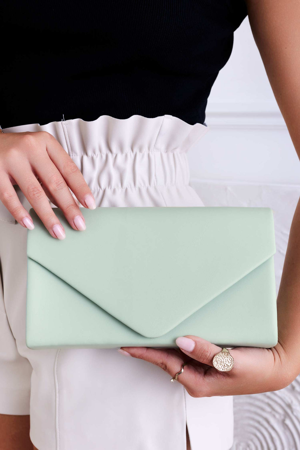 Pochette B205 vert pastel