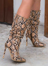 ROLITA - Alexoo high-heeled python boots
