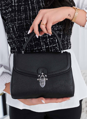 Black bag with shoulder strap B232