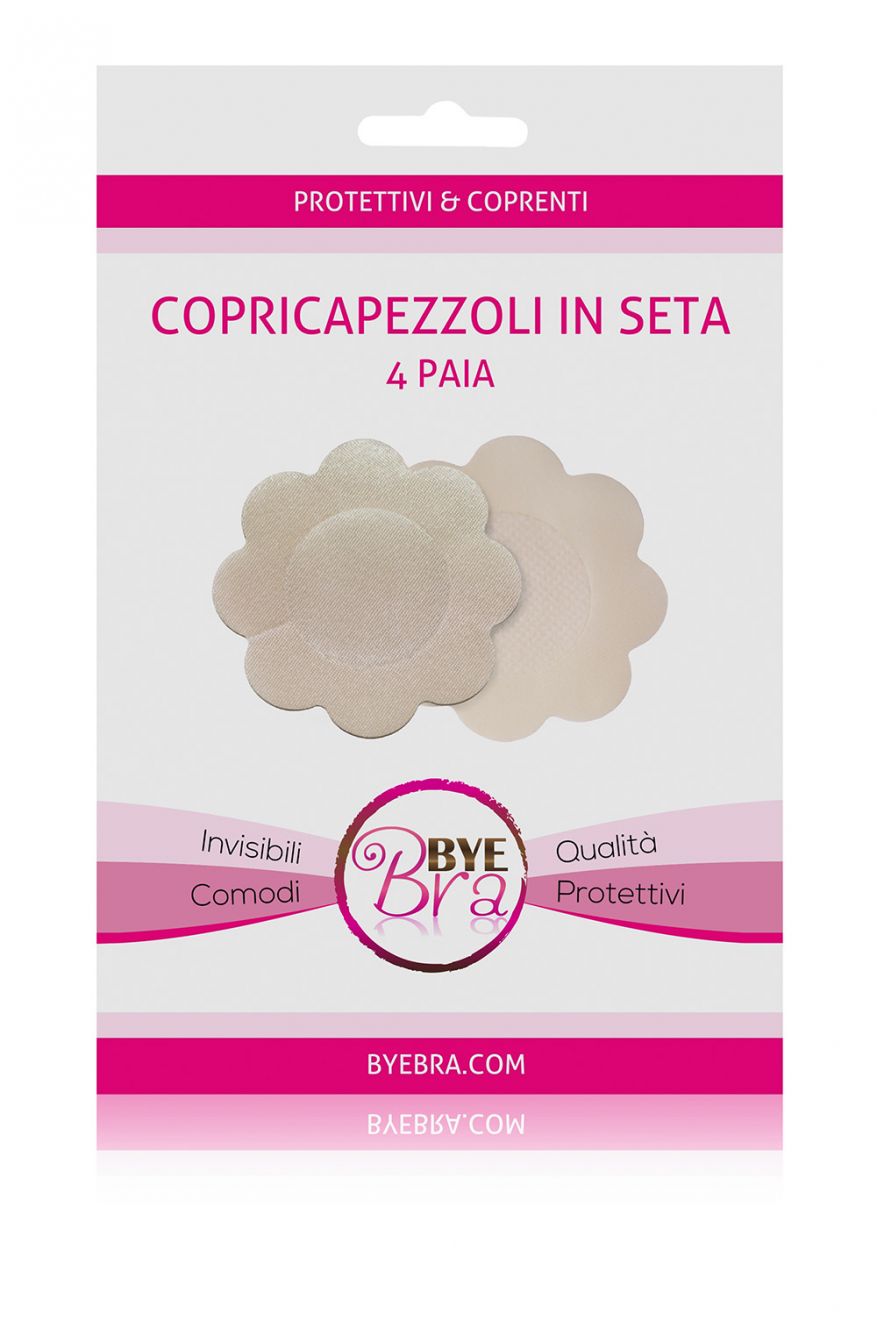 Silk nipple covers - Nude