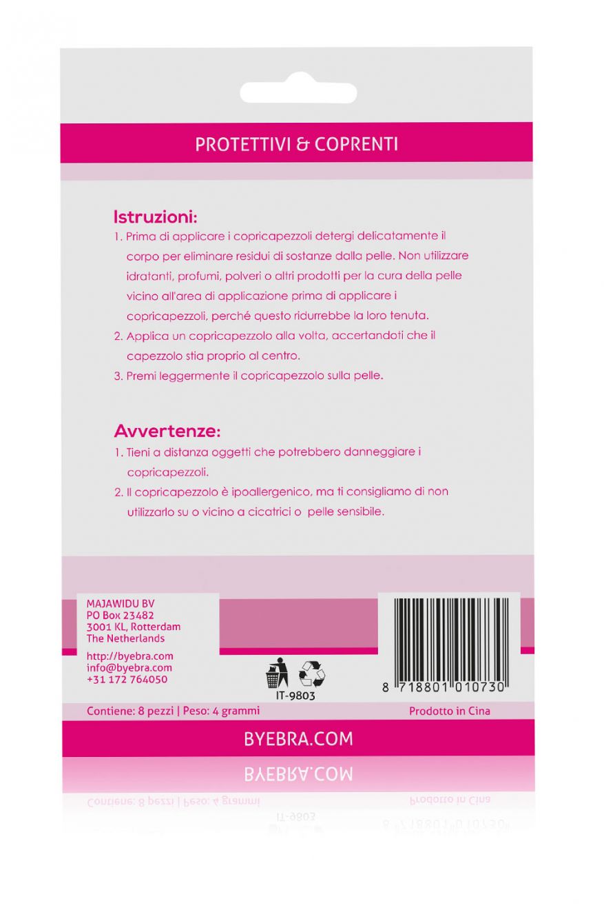 Silk nipple covers - Nude