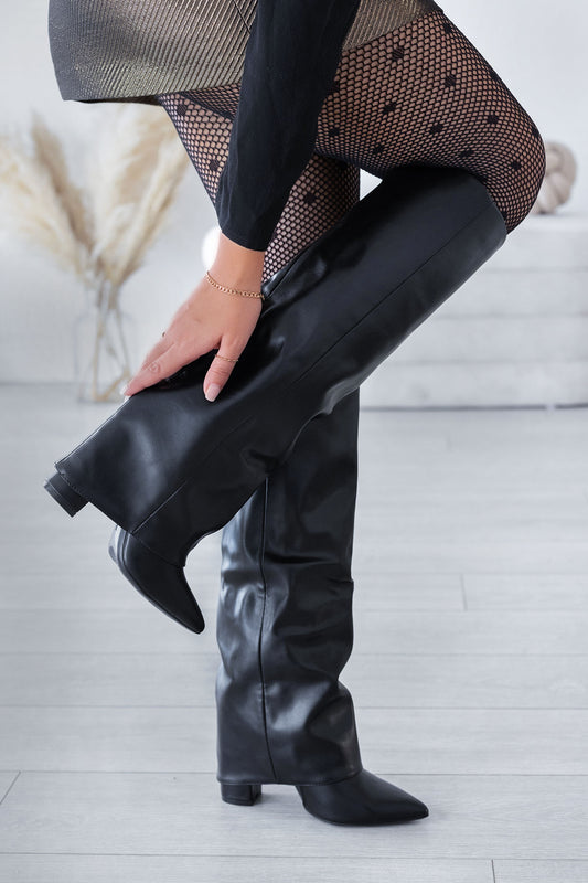 DARLEEN - Stivali neri con tacco alto